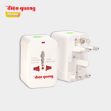  Ổ cắm du lịch Điện Quang ĐQ ESK TV01 ( Màu trắng ) 