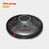  Ổ cắm UFO Điện Quang 6 lỗ 3 chấu dây dài 2m 
