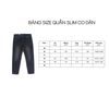 Quần Denim Selvedge Slim Co Dãn