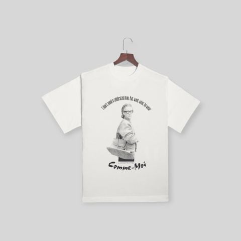  Áo Thun Cổ Tròn Oversize – In Hình Ông Chú Polo 