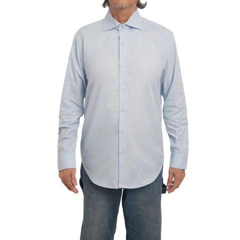  Áo sơ mi vải Kate form dáng Regular, cổ áo Cut Away 