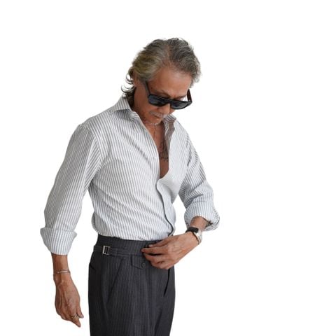  Áo Sơ Mi Vải Oxford Cổ Áo Cut Away Form Dáng Regular 