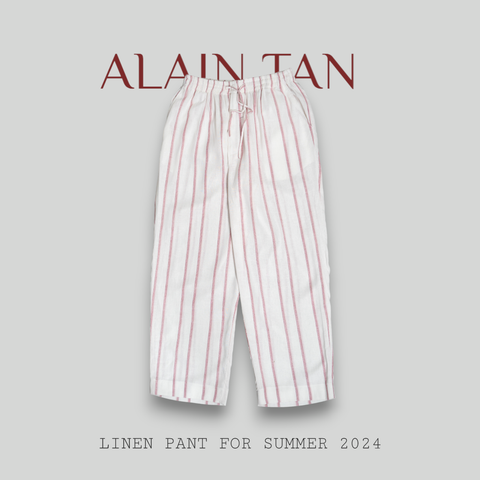  Linen Pants for Summer - Alain Tan 