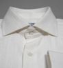 Áo sơ mi nam Linen Trắng cổ áo cutaway phong cách Italiano