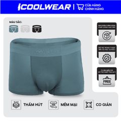 Combo 3 quần lót Boxer nam chất liệu Modal cao cấp mềm mịn, thoáng mát - VN001
