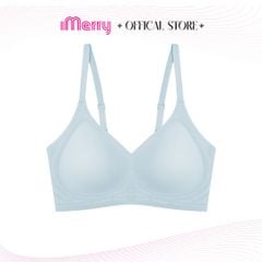 Áo lót su lụa băng iMERRY không gọng ,bản lưng cao,đệm mỏng,không đường may vải mát lạnh, mềm mại,mỏng nhẹ VA008