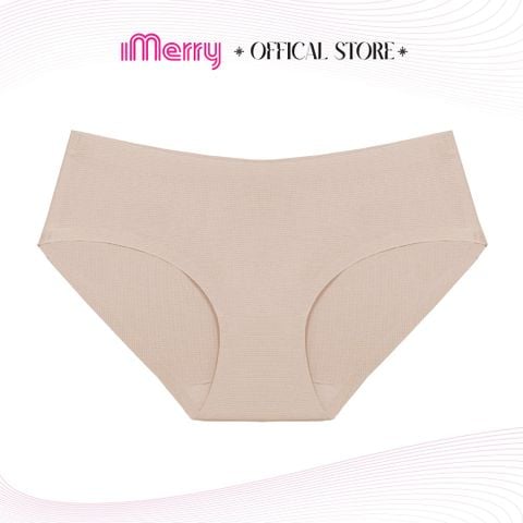 Combo 6 quần lót nữ bonding iMERRY cạp thấp không đường may,bề mặt lỗ li ti,thoáng khí VQ030