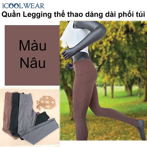 Quần legging thể dài có túi VG057A