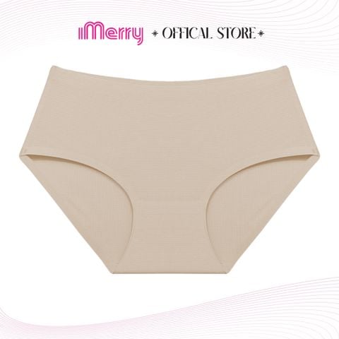 Combo 6 quần lót nữ bonding iMERRY cạp cao không đường may,bề mặt lỗ li ti,thoáng khí VQ030A