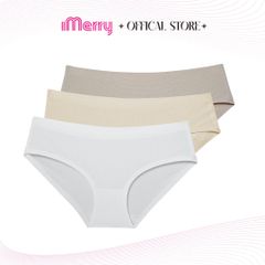 Combo 6 Quần lót nữ su đúc iMERRY cạp thấp thông hơi thoáng khí mềm mại co giãn thoải mái VQ029