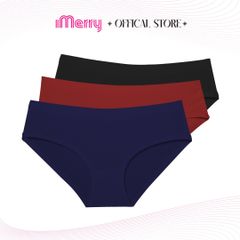Combo 6 Quần lót nữ su đúc iMERRY cạp thấp thông hơi thoáng khí mềm mại co giãn thoải mái VQ029
