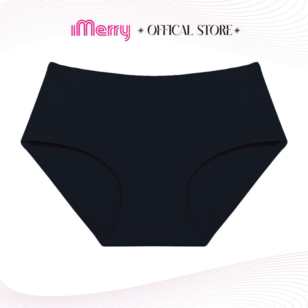 Combo 3 quần lót nữ bonding iMERRY cạp cao không đường may,không gây hằn vết,thiết kế bề mặt lỗ li ti,thoáng khí VQ030A