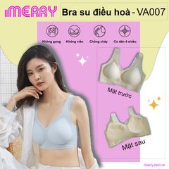 Áo Ngực Su Không Gọng Đệm Mỏng 1cm Bản Lưng Cao Nâng Ngực Không Móc Cài Chất Su Lạnh Mềm Mại iMERRY VA007