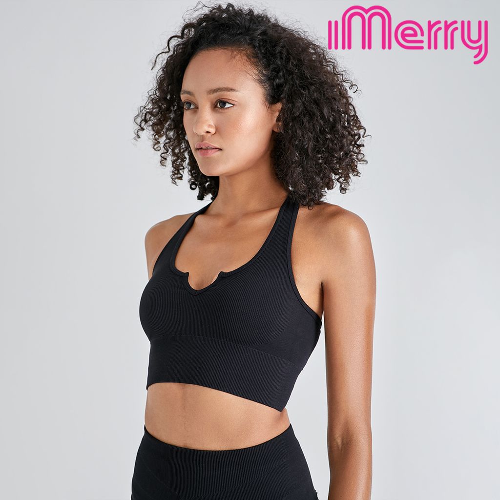 Quần dệt legging thể thao tập gym không đường may iMerry GY0852