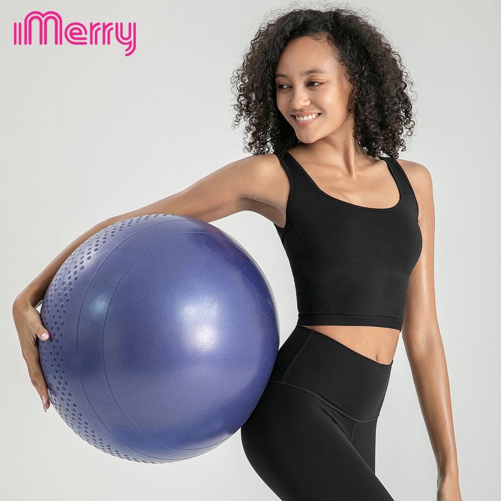 Áo thể thao tập gym yoga iMerry đai lưng chéo cách điệu BRA2128