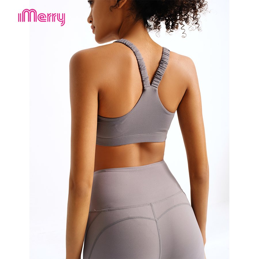 Áo Bra Thể Thao iMerry 2 Dây Tập Gym Yoga Nữ, Ôm Sát Cơ thể, Mềm Mại, Thoáng mát - BR2369