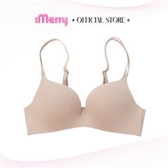 Áo lót su nữ iMerry không gọng, đệm dày, dây vai đôi, nâng vòng 1 tự nhiên, êm như không mặc VA018