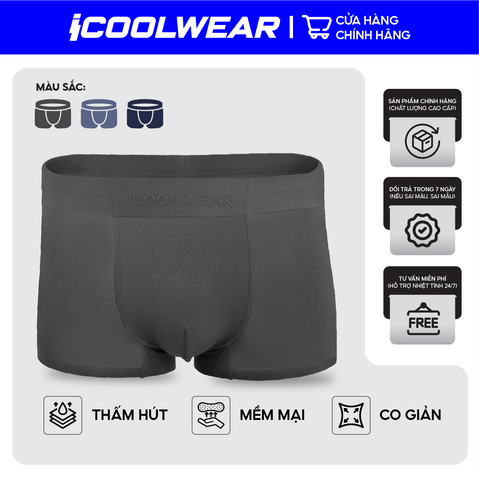 Combo 3 quần lót nam vải Modal iCOOLMAN VN003