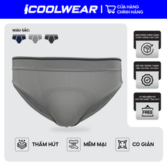 Combo 3 Quần Sịp Tam Giác Nam iCoolwear, Chất Mềm Mát, Thấm Hút, Thoáng Khí, Nhanh Khô -VN009