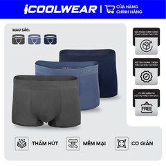 Combo 3 quần lót nam vải Modal iCOOLMAN VN003