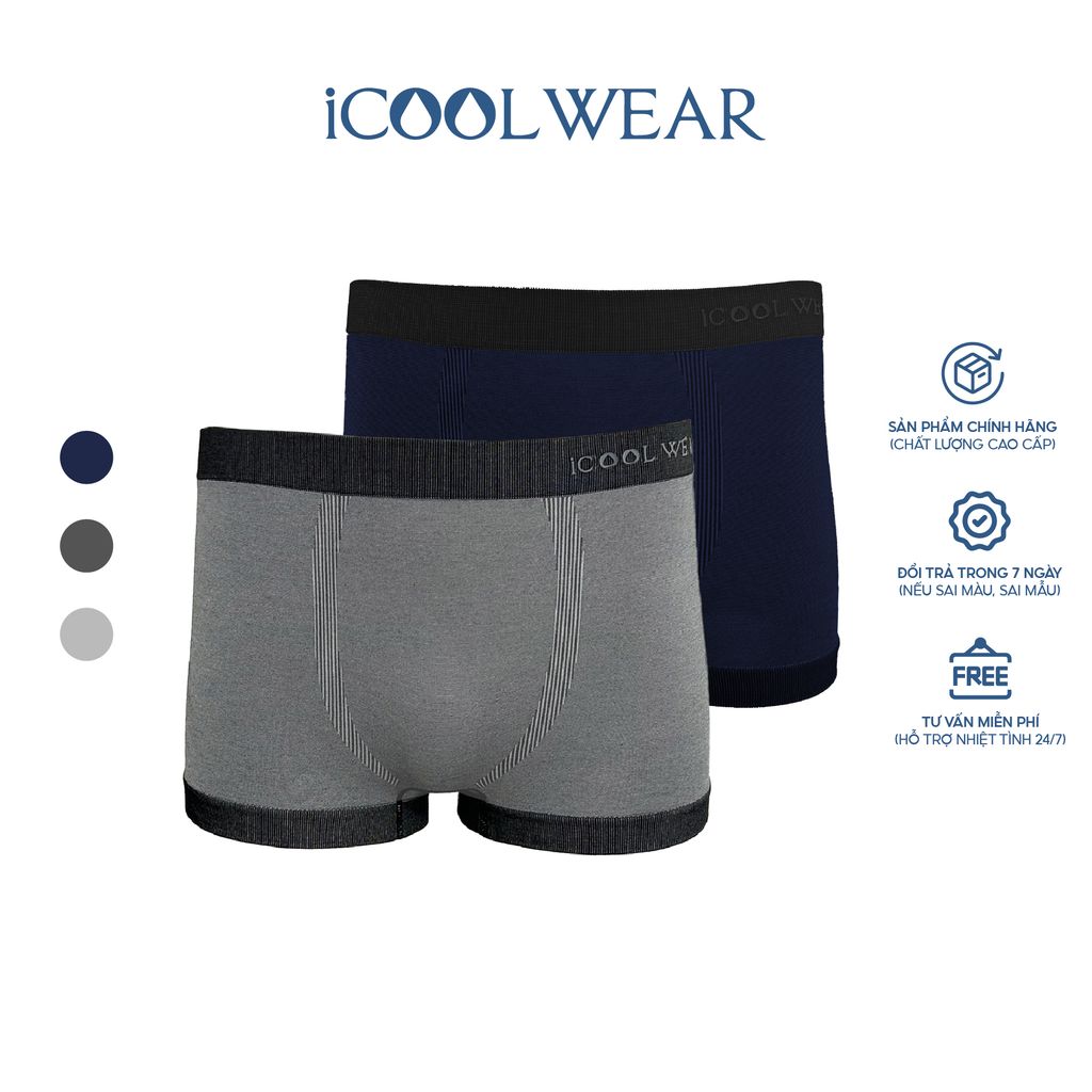 Combo 3 quần lót nam thun lạnh iCOOLMAN VN006