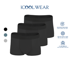 Combo 3 quần lót Boxer nam chất liệu Modal cao cấp mềm mịn, thoáng mát - VN001