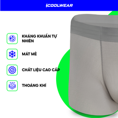 Combo 3 Quần lót boxer nam su gân cao cấp ,Quần sịp nam Su Gân hàng cao cấp mỏng, mịn, thoáng mát - VN010