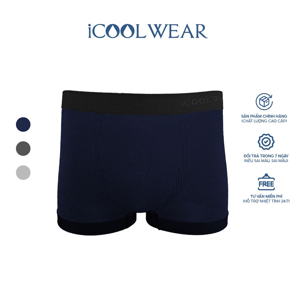 Combo 3 quần lót nam thun lạnh iCOOLMAN VN006