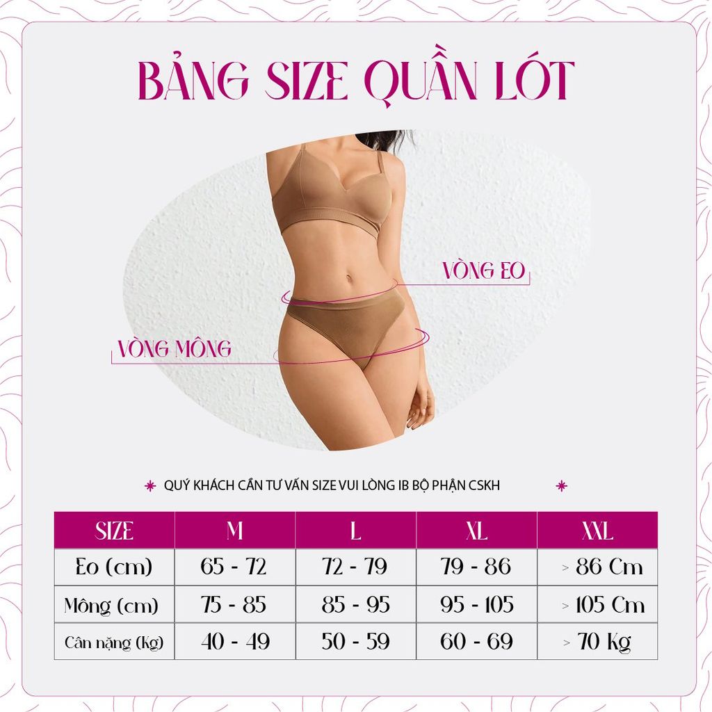 Combo 6 quần lót nữ bonding iMERRY cạp cao không đường may,bề mặt lỗ li ti,thoáng khí VQ030A