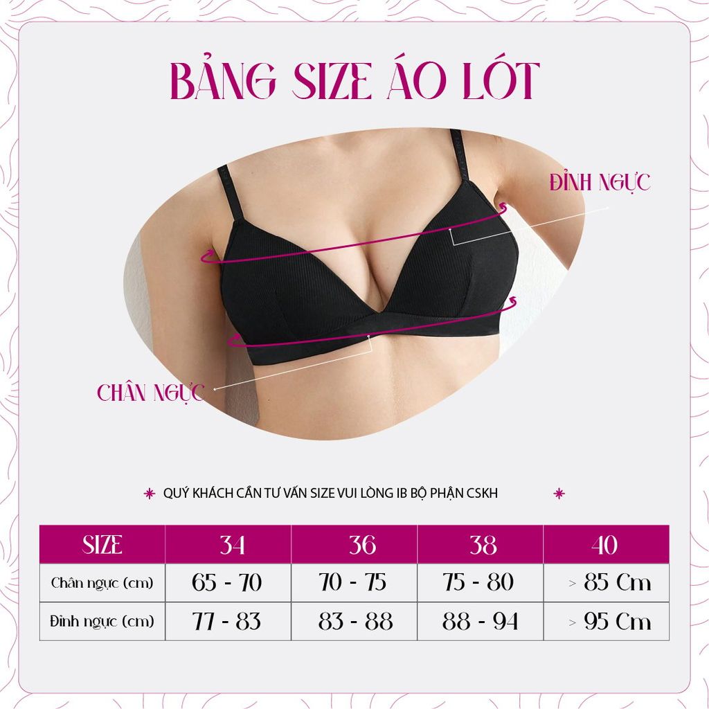 Áo Ngực Su Không Gọng Đệm Mỏng 1cm Bản Lưng Cao Nâng Ngực Không Móc Cài Chất Su Lạnh Mềm Mại iMERRY VA007