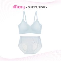 Bộ lót su lụa băng iMerry thiết kế 3d hiện đại, mỏng mịn, thoáng mát, mút đệm mỏng 1cm BA008 - Beige - Áo, Nữ