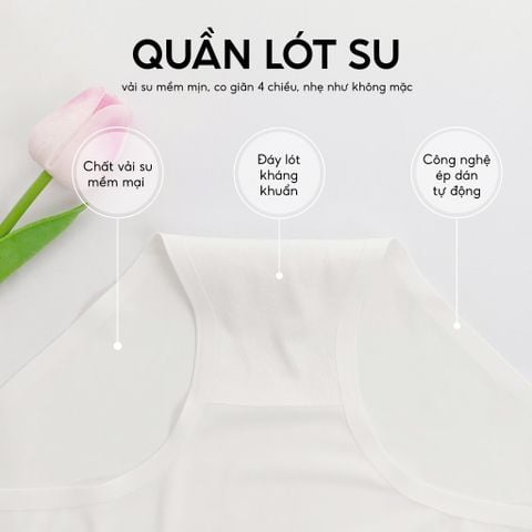 Combo 9 Quần Lót Nữ Su iMerry cạp thấp,basic nhiều màu dễ phối đồ vải su lạnh mềm mại mỏng nhẹ VQ028