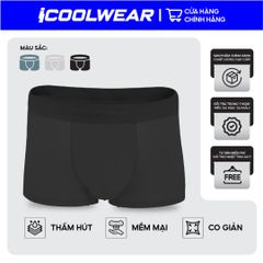 Combo 3 quần lót Boxer nam chất liệu Modal cao cấp mềm mịn, thoáng mát - VN001
