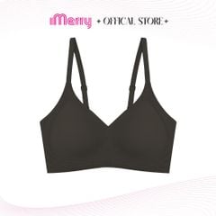 Áo lót su lụa băng iMERRY không gọng ,bản lưng cao,đệm mỏng,không đường may vải mát lạnh, mềm mại,mỏng nhẹ VA008