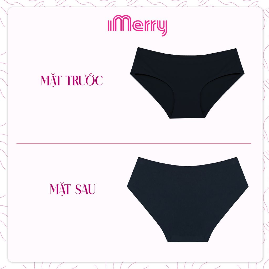 Quần Lót Nữ Su iMerry cạp thấp,basic nhiều màu dễ phối đồ vải su lạnh mềm mại mỏng nhẹ VQ028