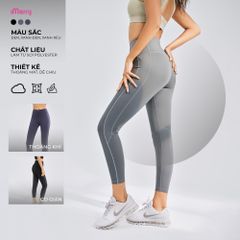 Quần legging Thể Thao iMerry Tập Gym Yoga Nữ, Ôm Sát Cơ thể, Mềm Mại, Thoáng mát - GY1239