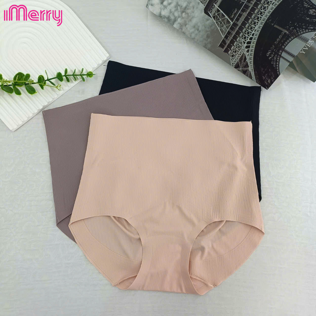 Quần lót lưng cao iMERRY ôm trọn vòng 3, không viền, tôn dáng, thon gọn vùng bụng dưới VQ009