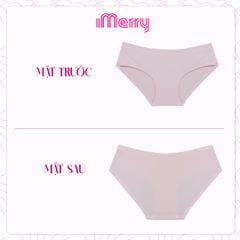 Quần Lót Nữ Su iMerry cạp thấp,basic nhiều màu dễ phối đồ vải su lạnh mềm mại mỏng nhẹ VQ028