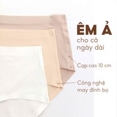 Combo 6 Quần lót nữ su đúc thông hơi iMerry cạp cao không đường may,không lộ đường hằn VQ029A