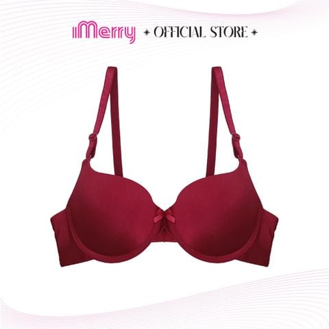 Áo lót su trơn iMERRY gọng dẻo mút vừa cúp cao tạo khe, nâng ngực quyến rũ VA005