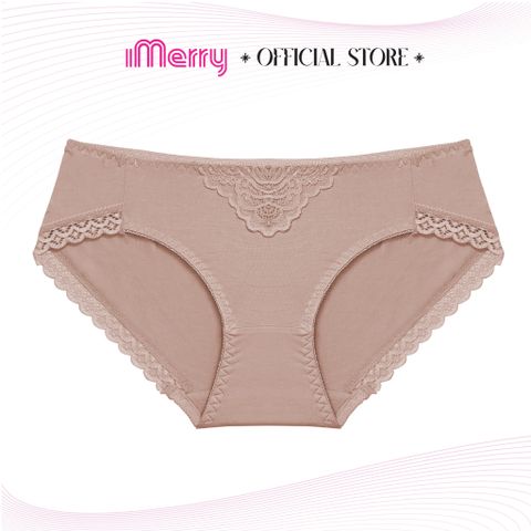Combo 3 quần lót cotton nữ iMERRY phối ren cao cấp kiểu dáng bikini thoáng khí, thoải mái VQ020