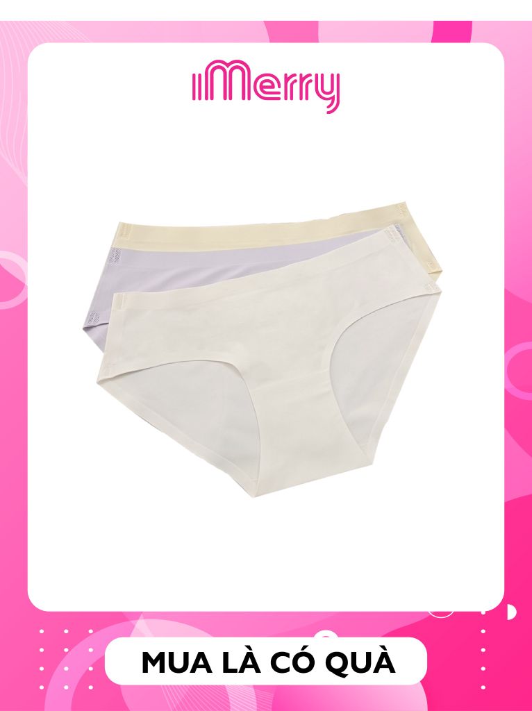 Quần Lót Nữ Su iMerry cạp thấp,basic nhiều màu dễ phối đồ vải su lạnh mềm mại mỏng nhẹ VQ028