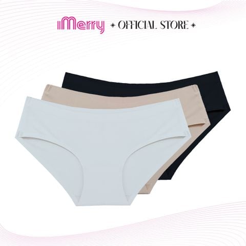 Quần Lót Nữ Su iMerry cạp thấp,basic nhiều màu dễ phối đồ vải su lạnh mềm mại mỏng nhẹ VQ028
