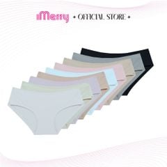 Combo 9 Quần Lót Nữ Su iMerry cạp thấp,basic nhiều màu dễ phối đồ vải su lạnh mềm mại mỏng nhẹ VQ028