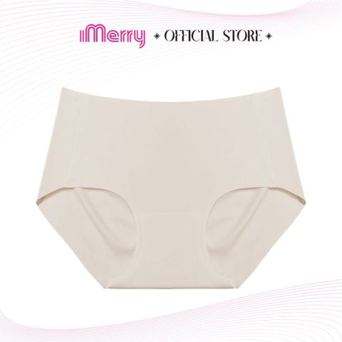 Combo 3 quần lót su nữ iMERRY không viền không đường may cạp cao, thiết kế mặt sau nâng mông,vải mềm mại thoáng mát VQ031