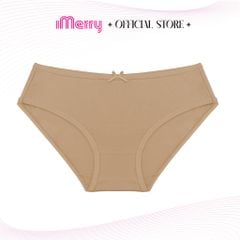 Combo 3 quần lót Cotton gỗ sồi nữ iMERRY kiếu dáng bikini viền thun mỏng nhẹ,co giãn tối đa,mặc thoải mái VQ096
