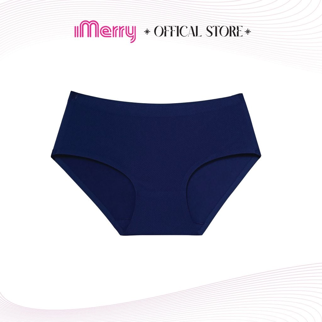 Combo 3 quần lót nữ su đúc thông hơi iMERRY cạp cao không đường may,không gây hằn vết,vải thông hơi,thoáng khí VQ029A