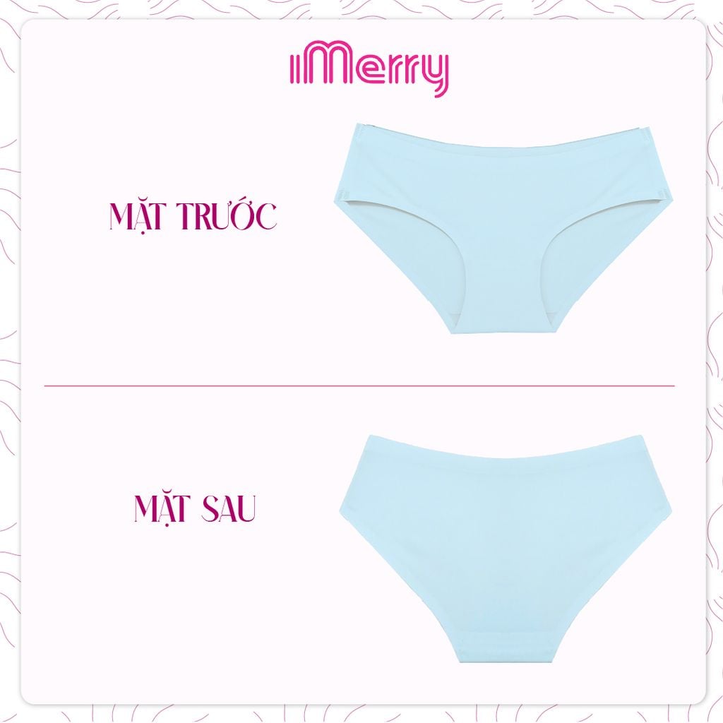Quần Lót Nữ Su iMerry cạp thấp,basic nhiều màu dễ phối đồ vải su lạnh mềm mại mỏng nhẹ VQ028