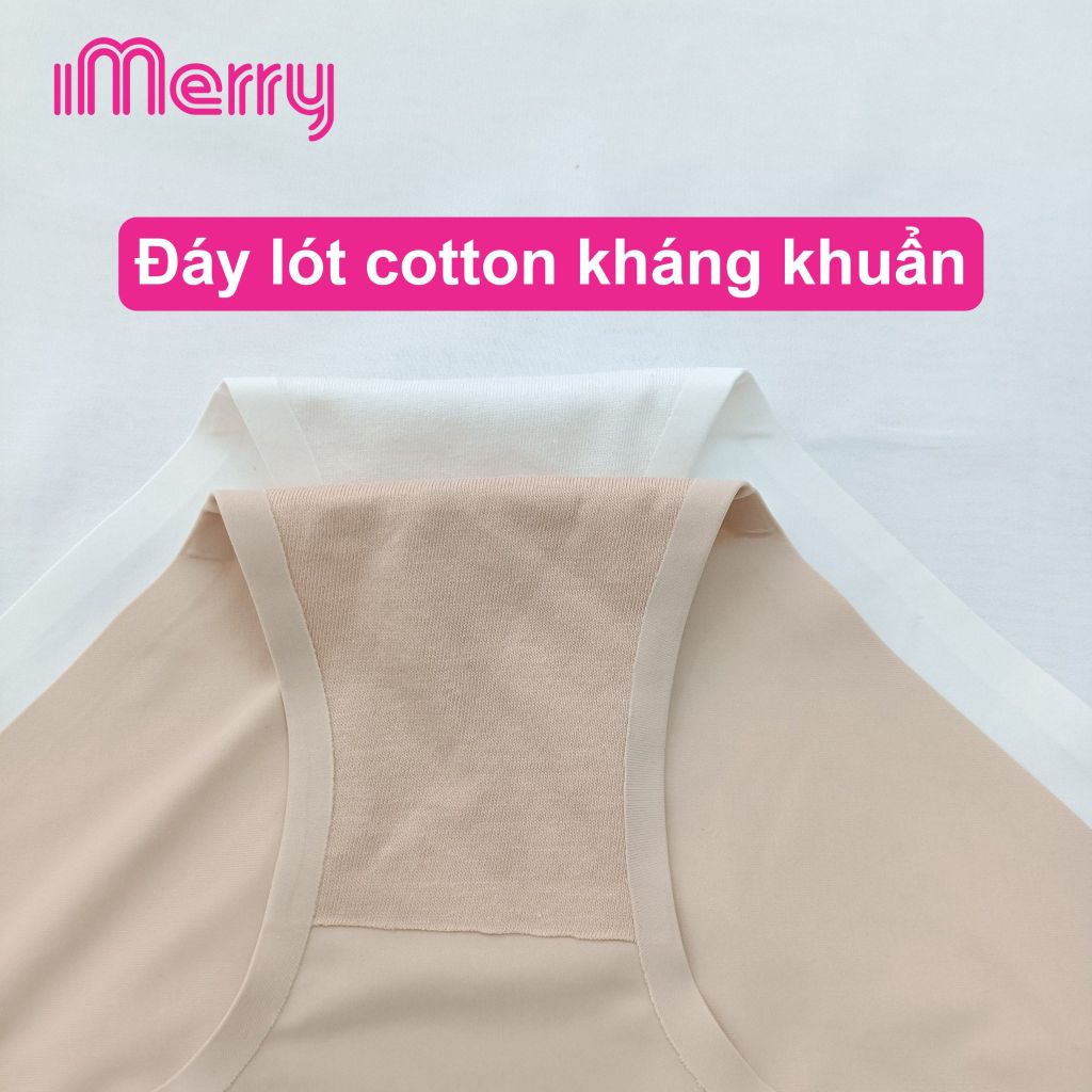 Combo 3 Quần Lót Nữ Su iMerry cạp thấp,basic nhiều màu dễ phối đồ vải su lạnh mềm mại mỏng nhẹ VQ028