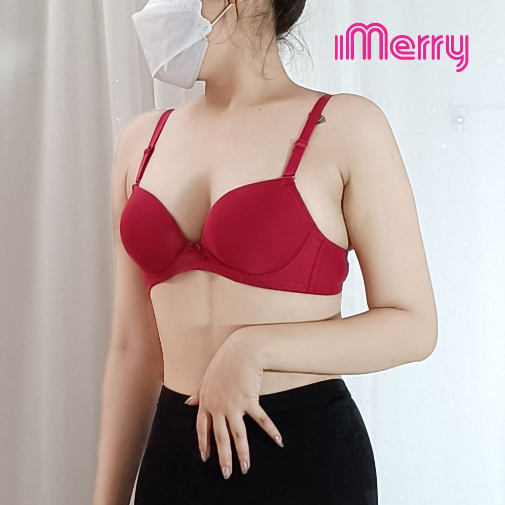 Áo lót su thông hơi iMERRY không gọng mút dày 7F thông thoáng,siêu nâng ngực,thoải mái VA8615